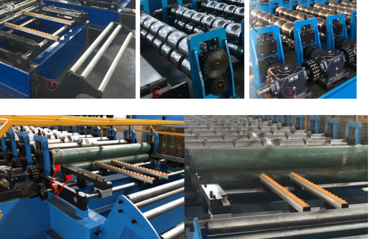 roofing sheet roll forming machine