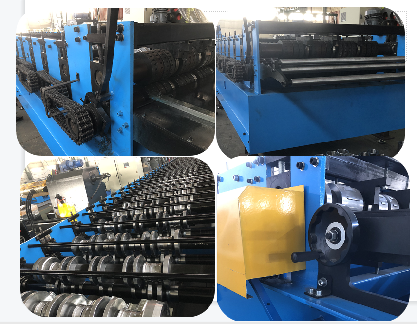 floor decking machine
