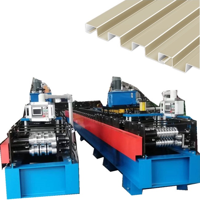 Metal Wall Panel Cladding Roll Forming Machine Box Rib Wall Cladding Type