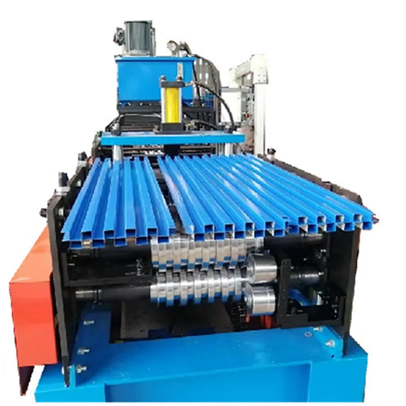 Metal Wall Panel Cladding Roll Forming Machine Box Rib Wall Cladding Type