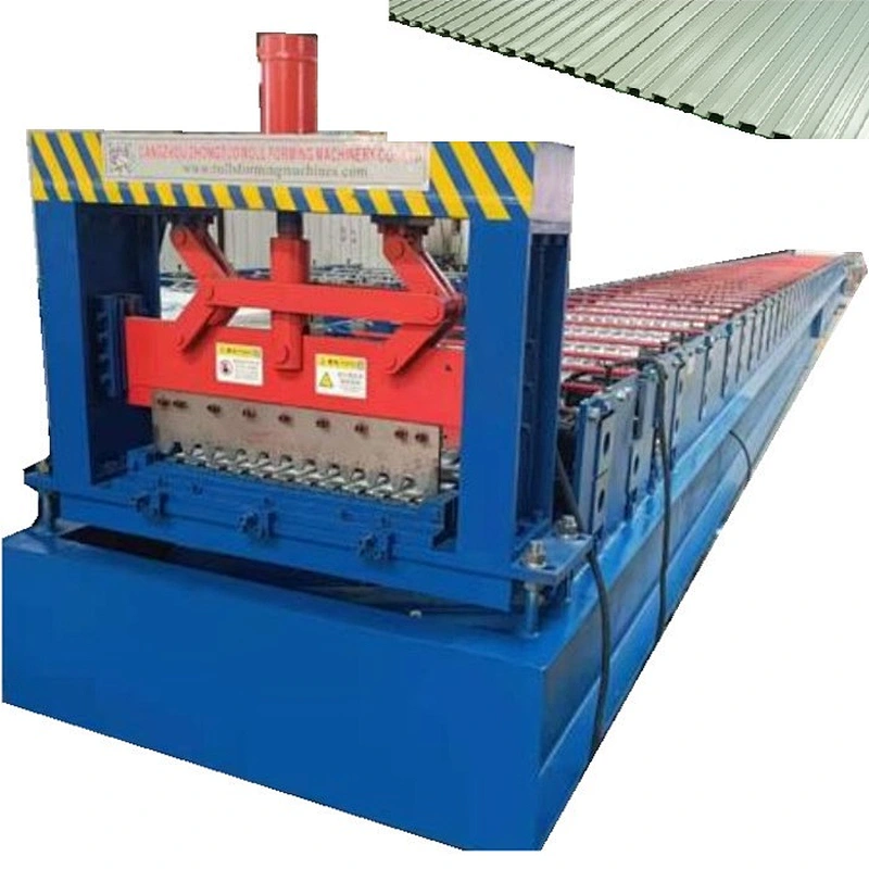 Structural Floor Decking Machine and Facade Wall Cladding Panel Roll Forming Machine