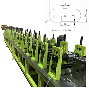 Oval Pipe Roll Forming Machine-Interlocked type