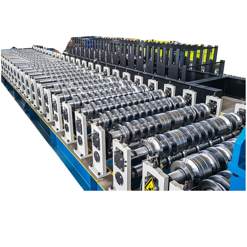 Molding Frame Trapezoidal Metal Roofing Sheet Roll Forming Machine