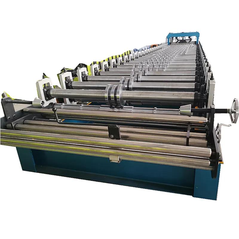 Molding Frame Trapezoidal Metal Roofing Sheet Roll Forming Machine