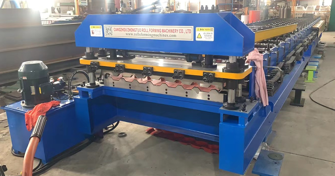 U Panel Roofing Sheet Roll Forming Machine