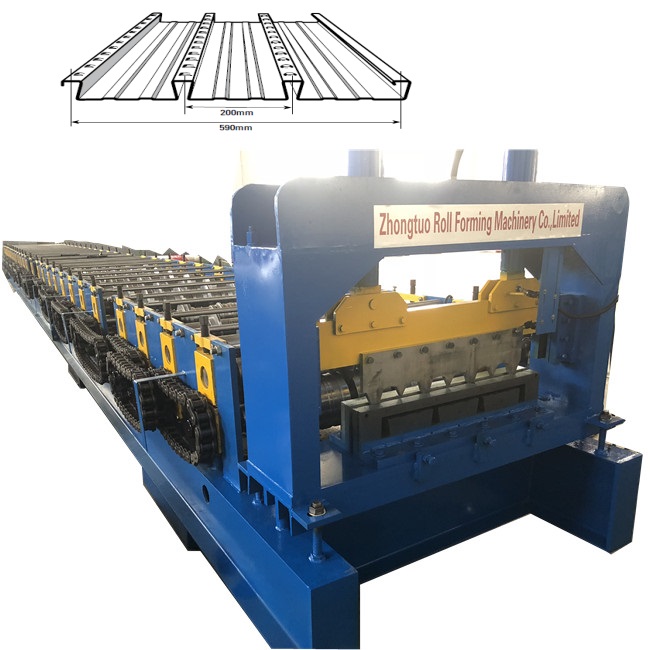 Zhongtuo Dovetail Deck Rolling Forming Machine for USA