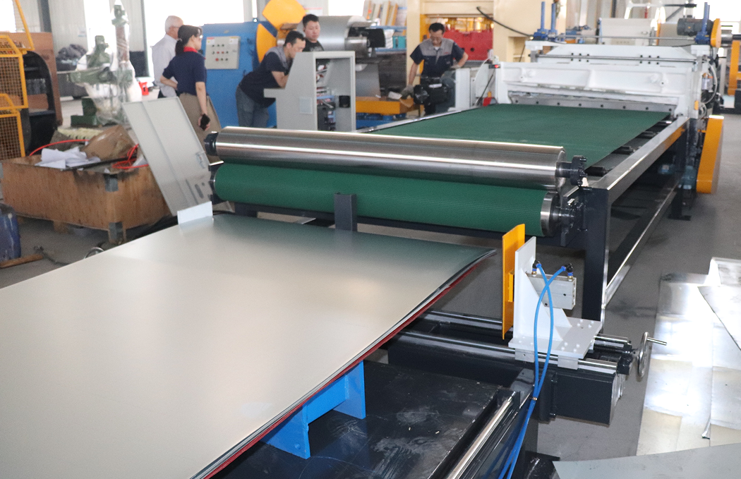cut to length production line