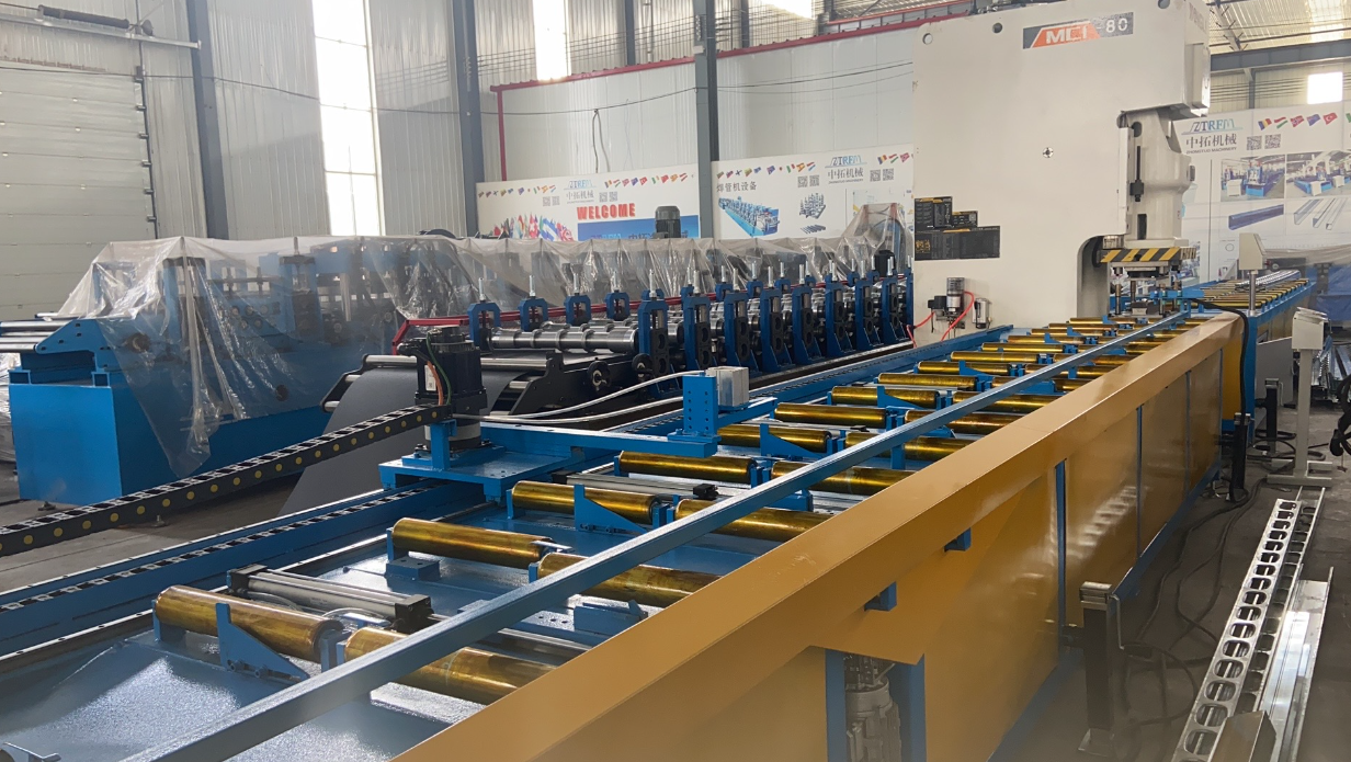 grouting keel rolling machine