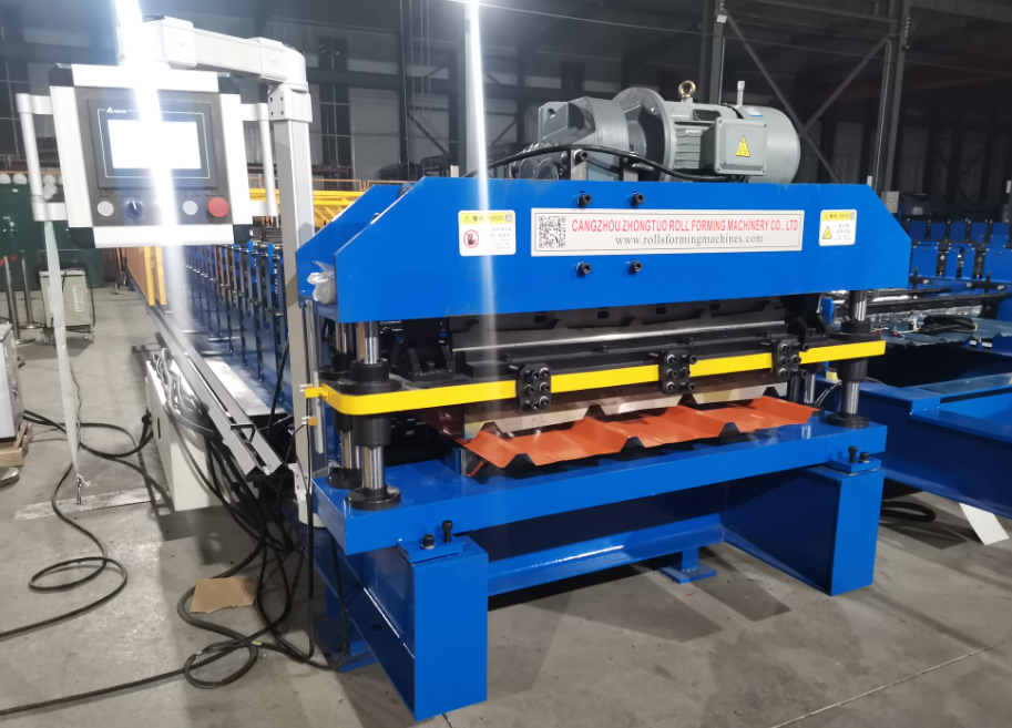 metal roofing sheet machine