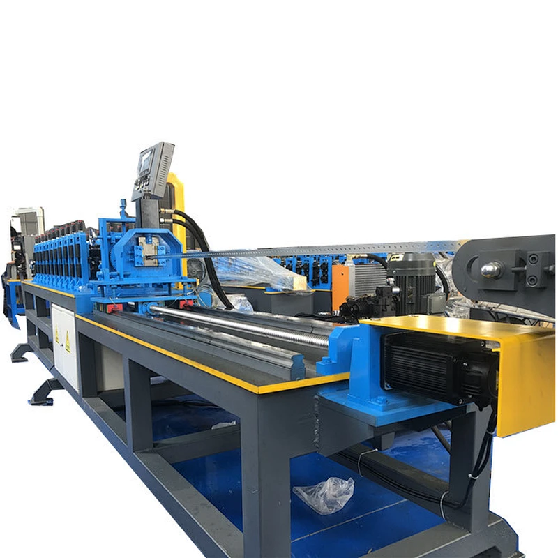 Rotary Punching Slotted Angle Rolling Forming Machine