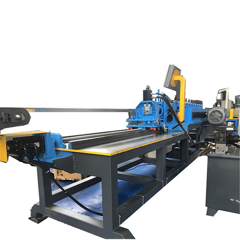 Rotary Punching Slotted Angle Rolling Forming Machine