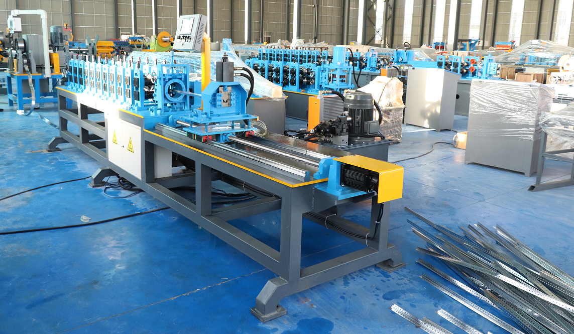 slotted angle roll forming machine