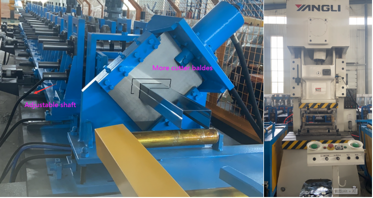 structural wall stud and track rolling forming machine