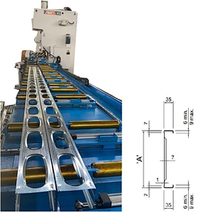 Logical wall structural wall stud and track rolling forming machine