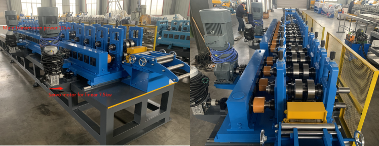 C Channel and Box Channel roll forming machine