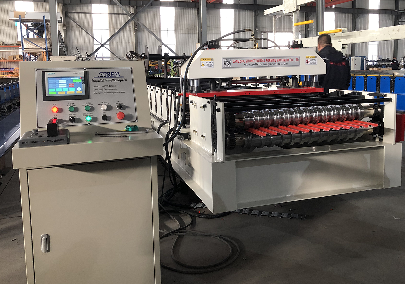 Australia type roller shutter machine