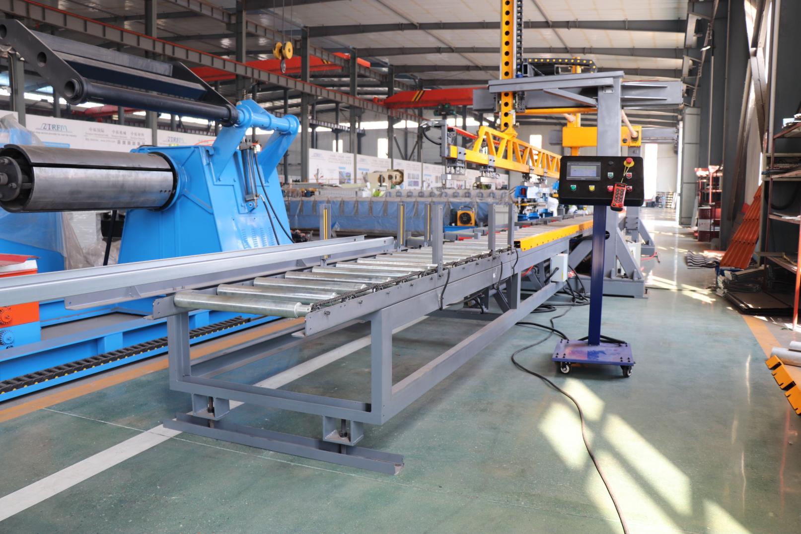 Automatic C Z purlin roll forming machine