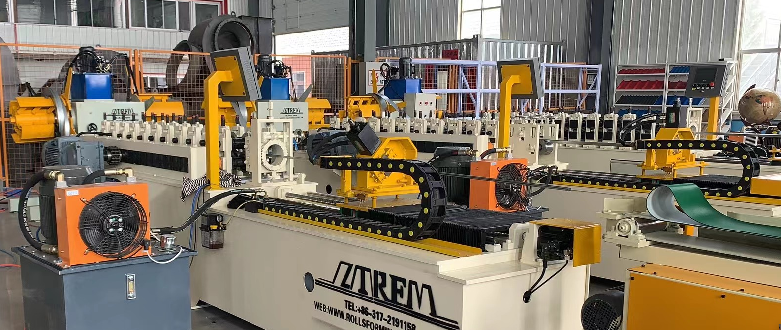 U stabilizer rolling machine
