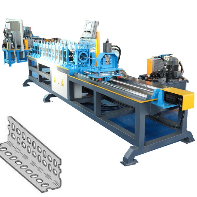 Rotary Punching Slotted Angle Rolling Forming Machine