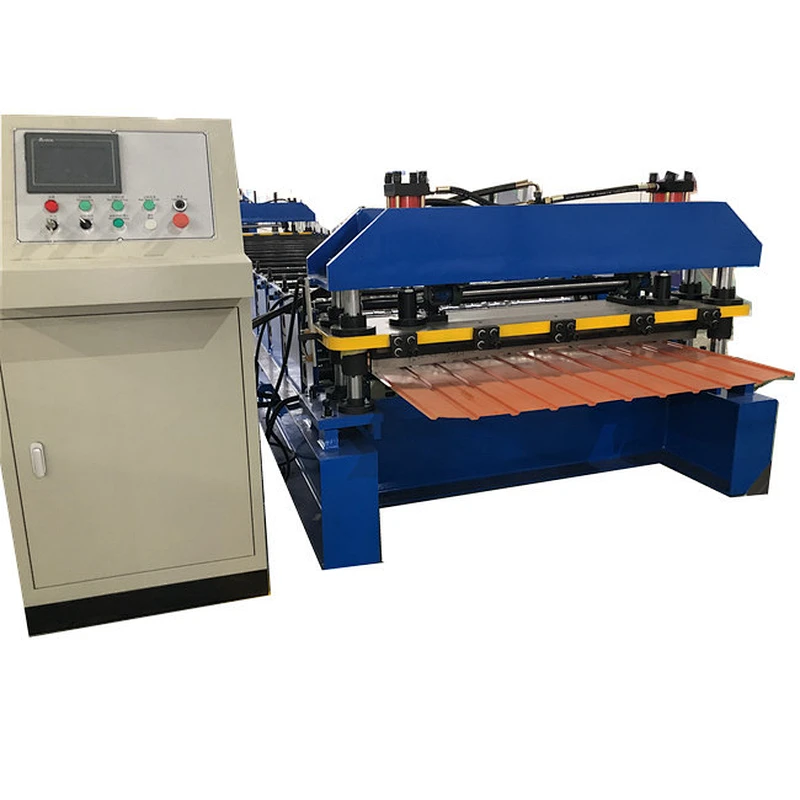 C8 and C25 metal roofing sheet machine for Russian market