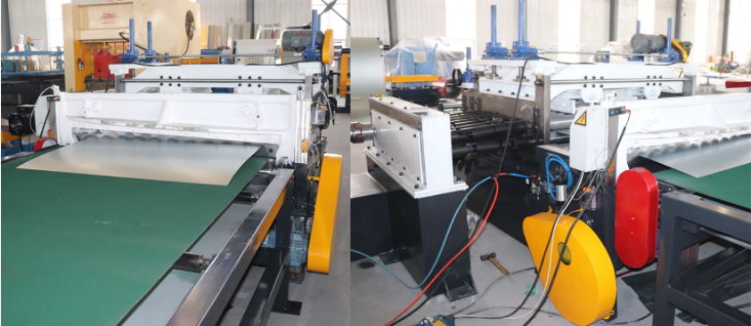 cut to length production line