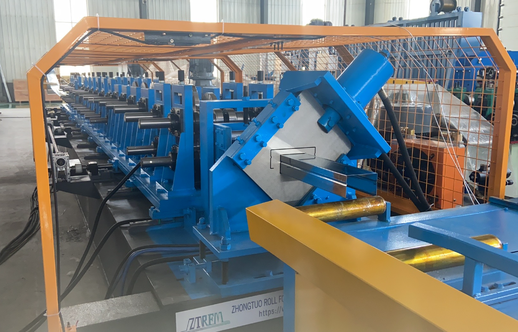 grouting keel rolling machine