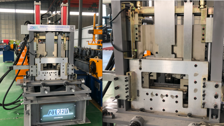 Automatic C Z purlin roll forming machine