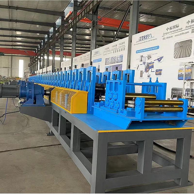 P beam step beam roll forming machine for warehouse shelf