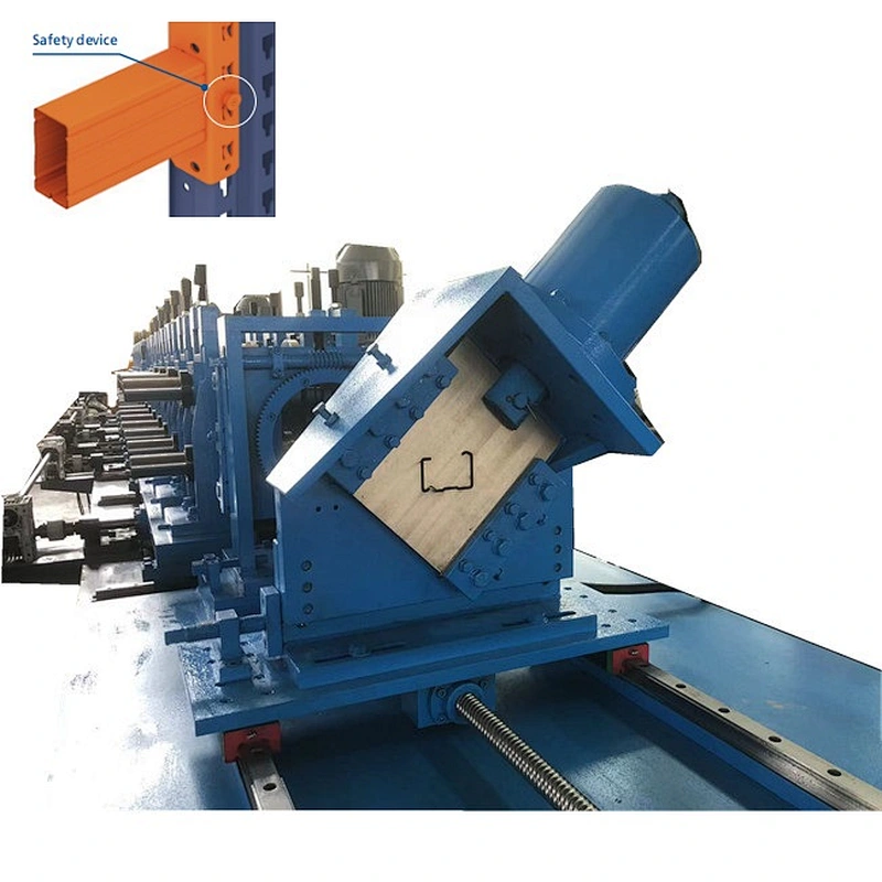 Automatic box beam rolling forming machine