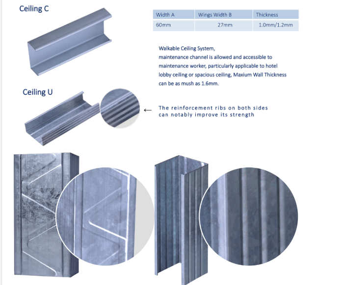 Metal Stud And Track Drywall Framing Roll Forming Machine