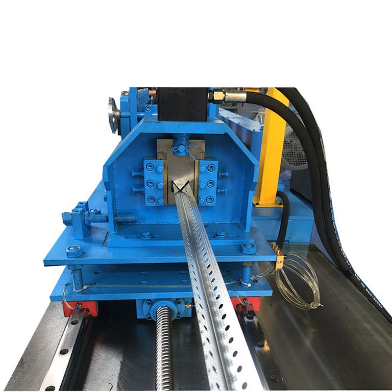 Rotary Punching Slotted Angle Rolling Forming Machine