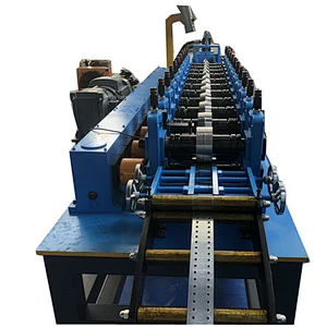 Rotary Punching Slotted Angle Rolling Forming Machine