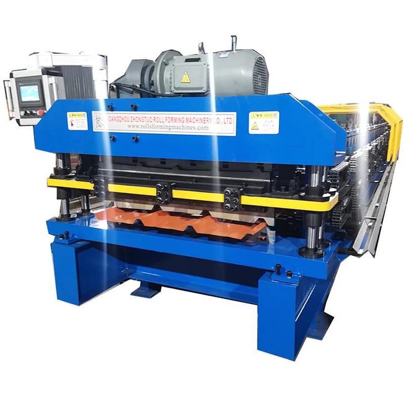 C8 and C25 metal roofing sheet machine for Russian market