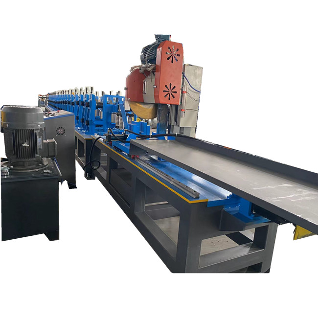 P beam step beam roll forming machine for warehouse shelf