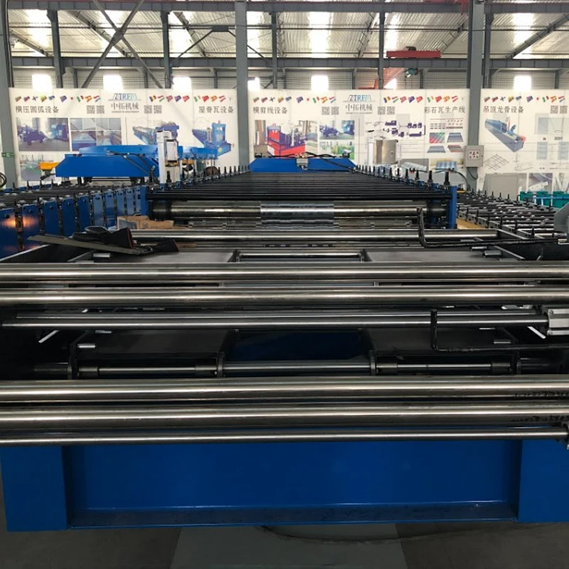 C8 and C25 metal roofing sheet machine for Russian market