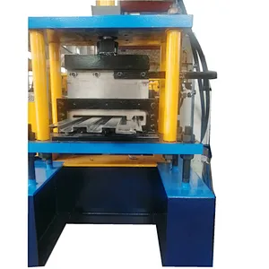 Wall cladding panel roll forming machine or flush panel machine