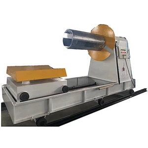 Movable hydraulic decoiler automatic type 5 ton, 7 ton and 10 ton available