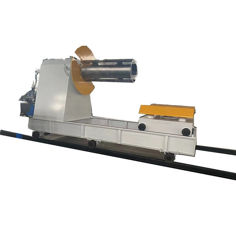 Movable hydraulic decoiler automatic type 5 ton, 7 ton and 10 ton available