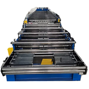 Double layer metal roofing sheet rolling forming machine for Nicaragua