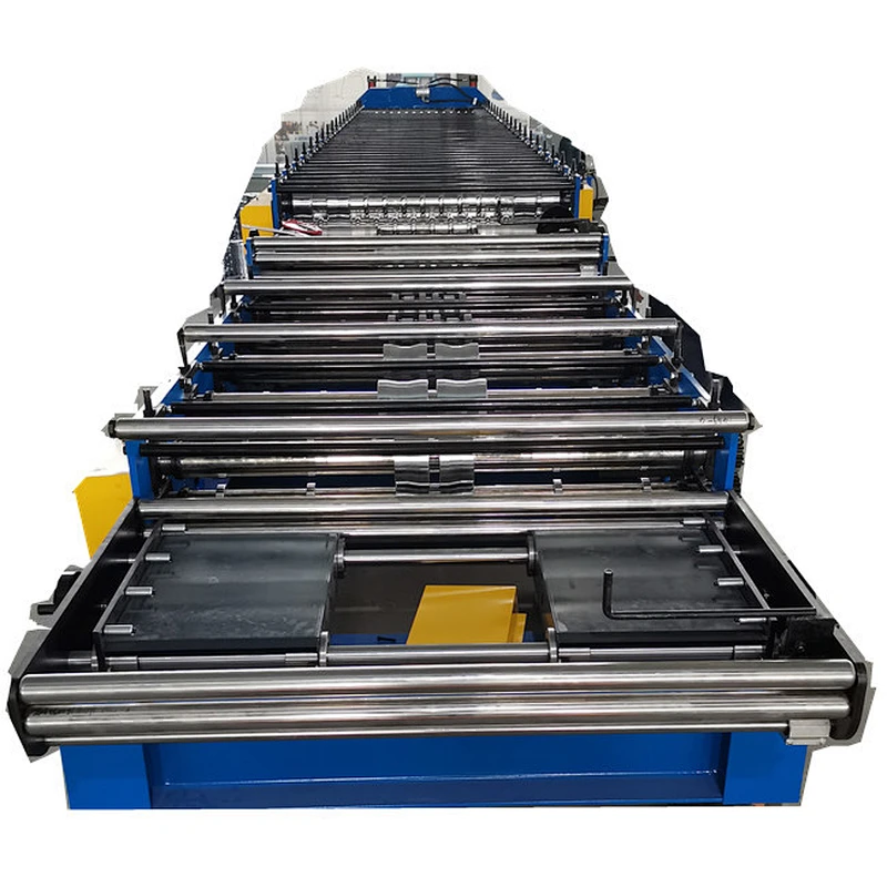 Double layer metal roofing sheet rolling forming machine for Nicaragua