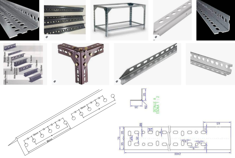 wall angle roll forming machine