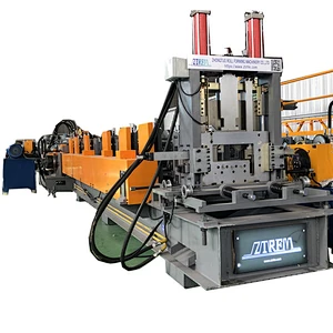 Automatic C Z purlin roll forming machine for Dominica market
