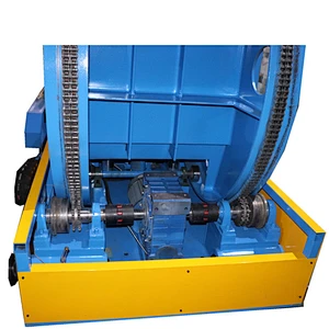 Automatic hydraulic decoiler with 90 degree overturning loading car