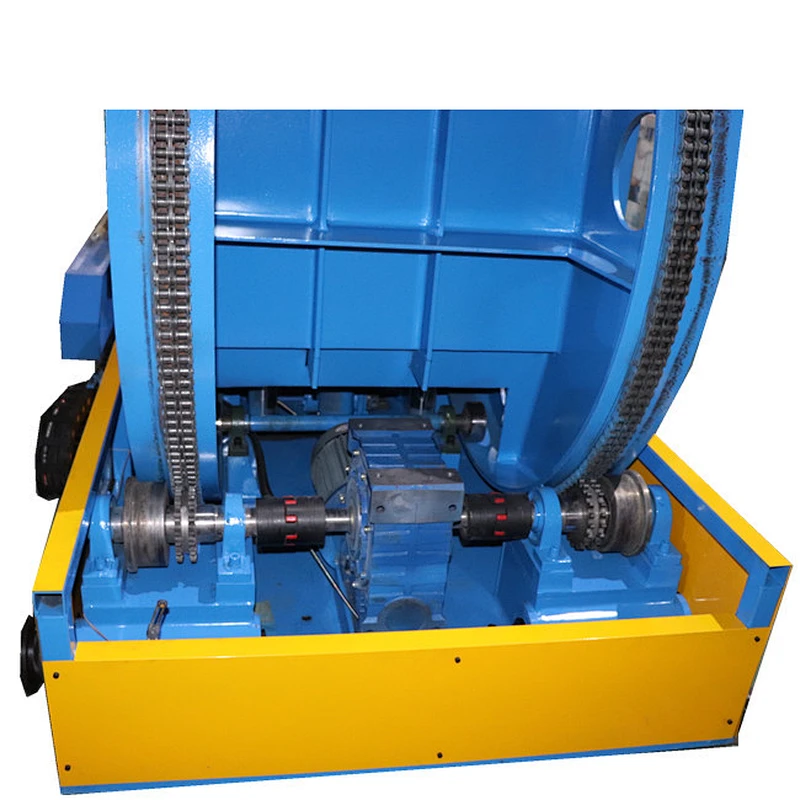 Automatic hydraulic decoiler with 90 degree overturning loading car
