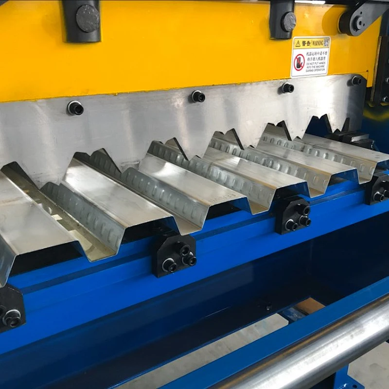 1.5″ Composite Deck Durable Floor Decking rolling forming machine for Mexico
