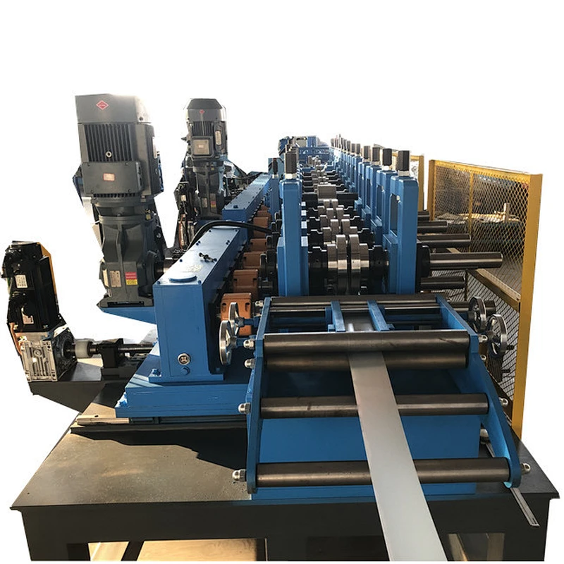 Automatic Multi size Adjustable C Channels & Box Channels rolling forming machine