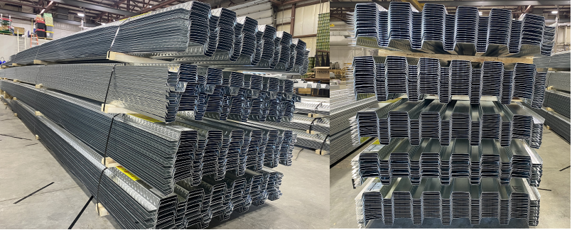 Composite Metal Deck rolling forming machine