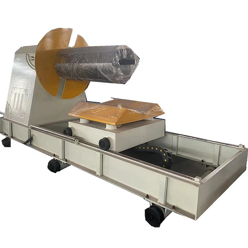 Movable hydraulic decoiler automatic type 5 ton, 7 ton and 10 ton available
