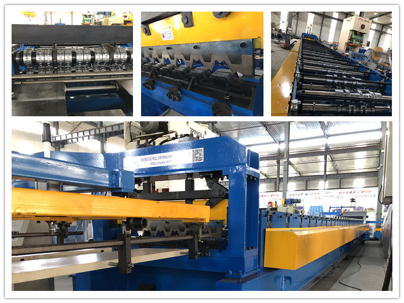Composite Deck Roll Forming Machine