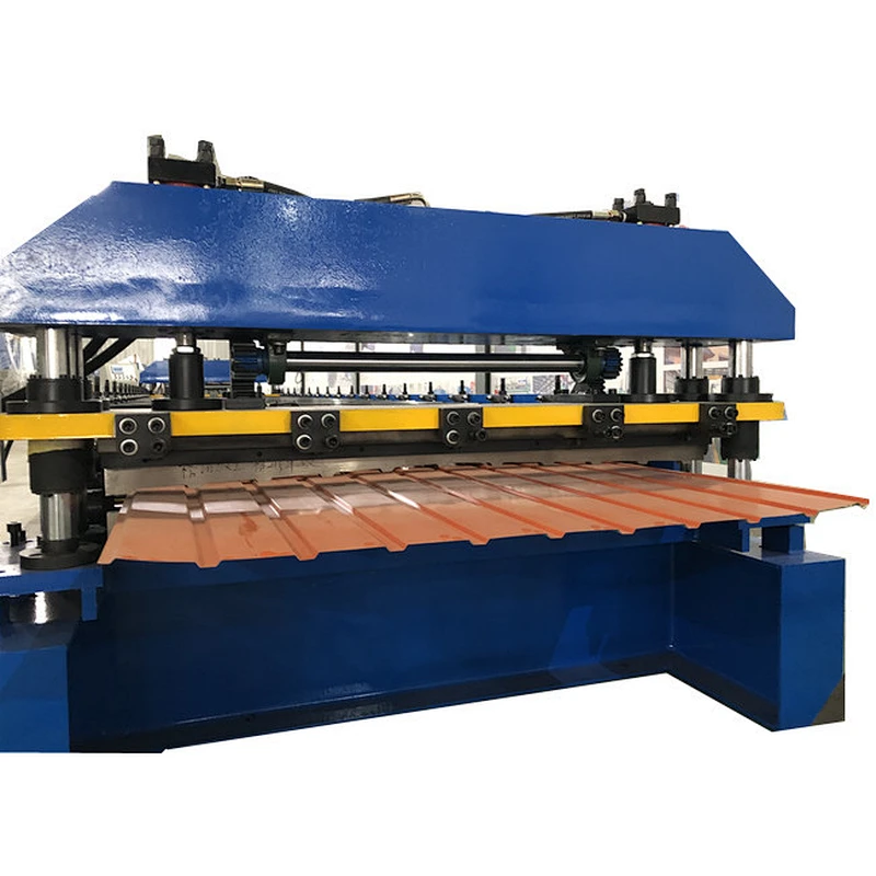 C8 and C25 metal roofing sheet machine for Russian market